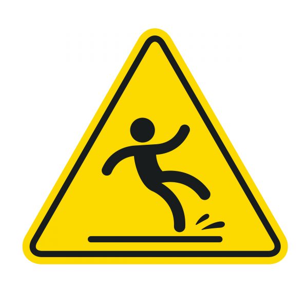 Slip Warning Sign – Rivendell Carpets